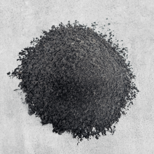 25lb Black Rubber Granule (1-3mm) Bag - Image 2